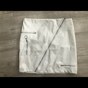 Vegan Leather Mini Skirt